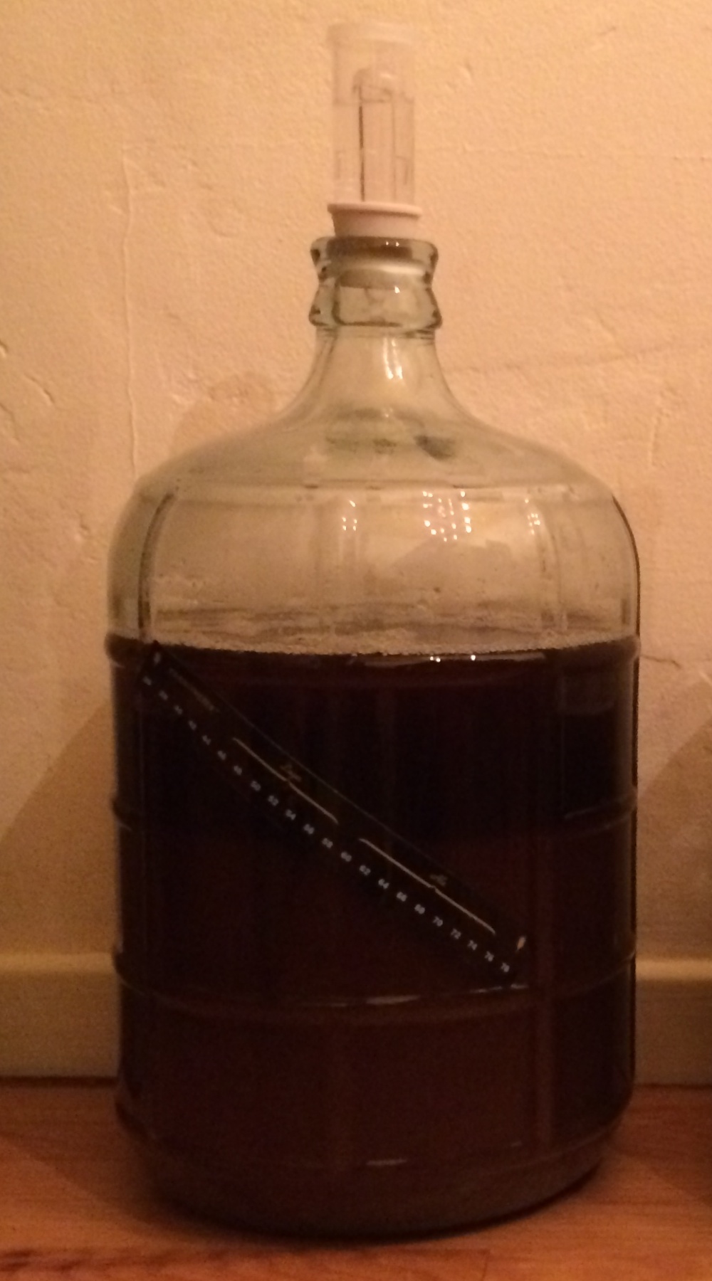 Batch 8 just after siphoning into carboys